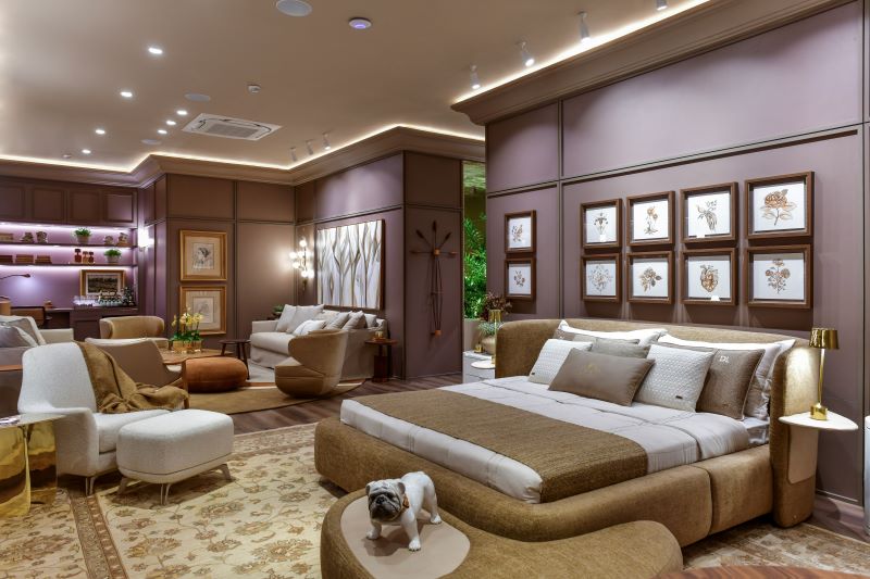 Belle Époque é inspiração para o ambiente da Dell Anno na Mostra Casas Conceito