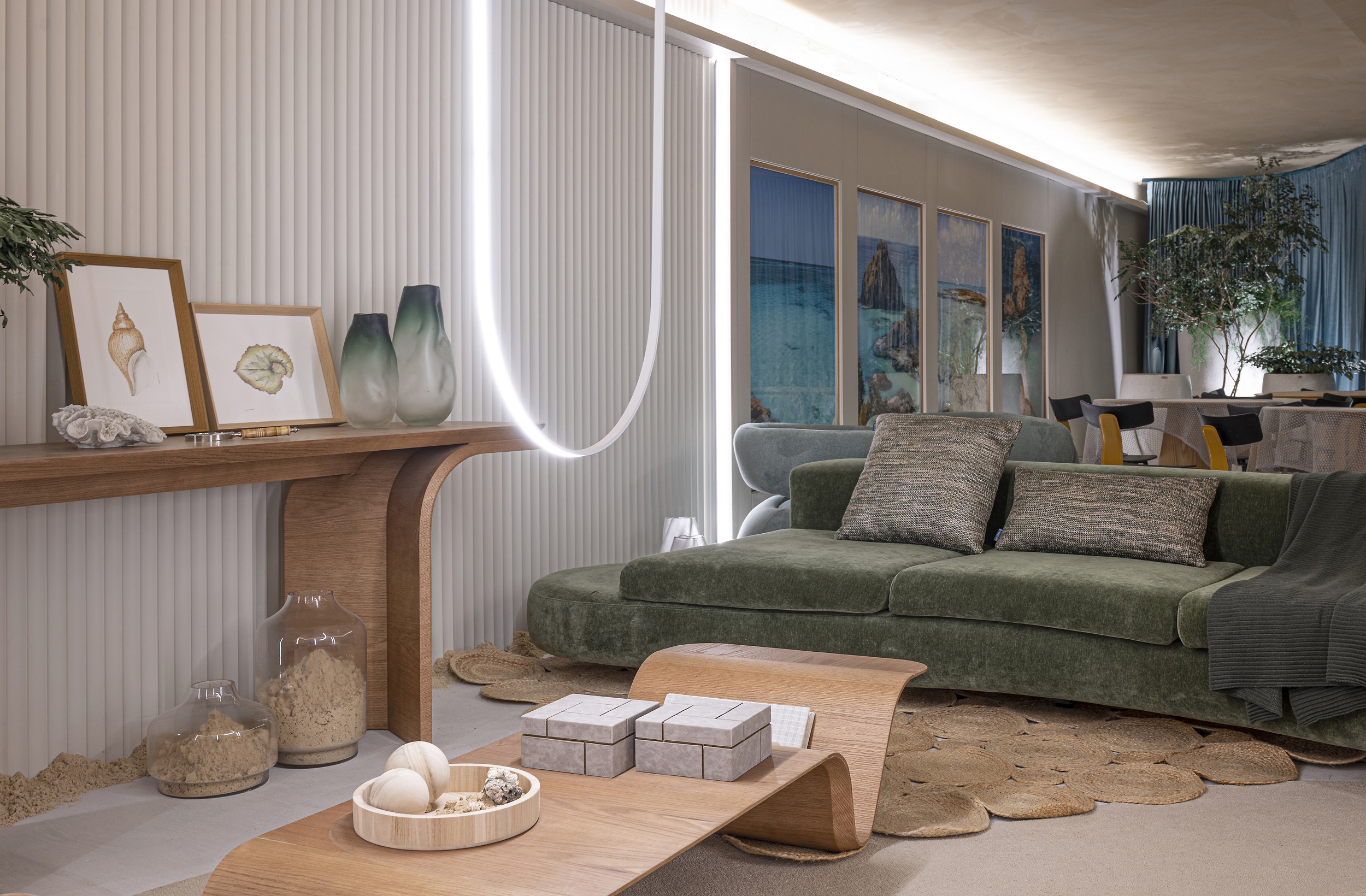 Refúgio Celebrar: Oásis de Sofisticação com Atmosfera Sensorial Inspirada no Mar