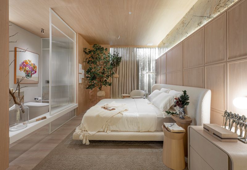 Conforto, Funcionalidade e Conexão com a Natureza: Três Suítes Projetadas para a Paz e Bem-Estar na CASACOR SC