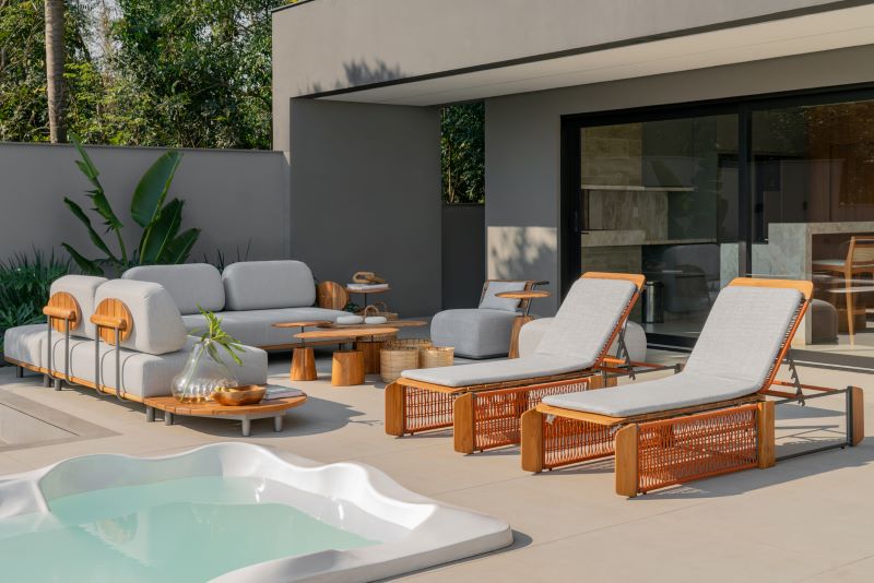 Uultis apresenta linha de móveis outdoor com alta durabilidade e processos sustentáveis de fabricação