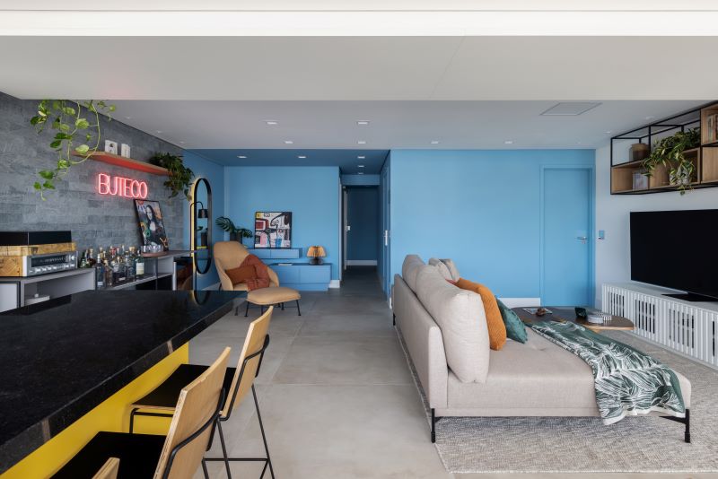Apartamento na Vila Romana combina praticidade e estilo em projeto único