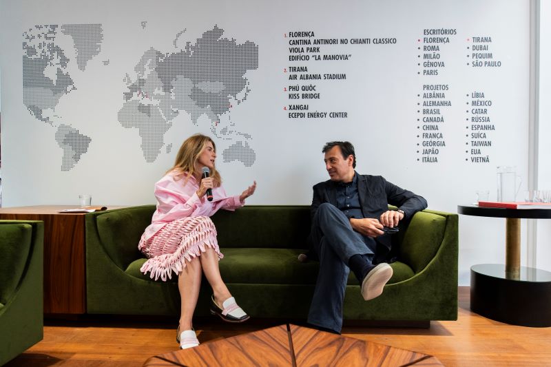 Encontro de Lissa Carmona e Marco Casamonti na DW! 2025 destacou o futuro do design e da arquitetura no Brasil e no mundo