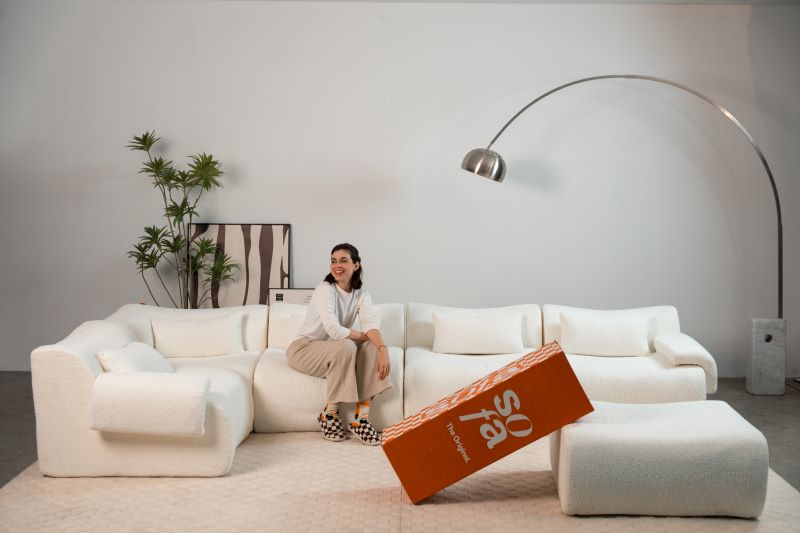 Sofá na Caixa estreia na DW Design Week 2025 com o Horizon, um sofá modular revolucionário