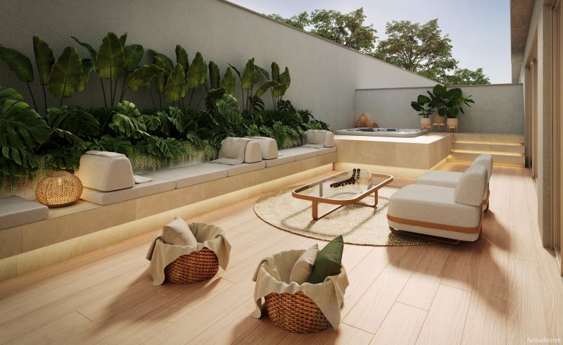 Apartamentos garden: jardins privativos proporcionam lifestyle mais próximo da natureza