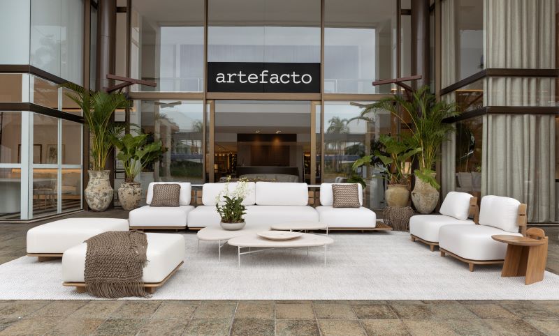 Uma exibição de design ou uma exposição de arte