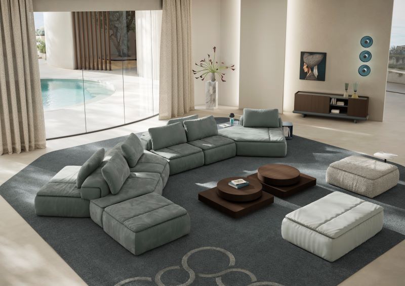 Lançamentos Natuzzi Italia na Semana de Design de Milão 2025