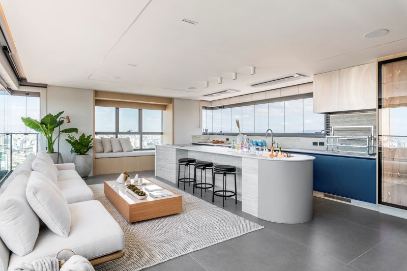 Tetriz Arquitetura assina projeto de 337 m² com muita arte e design