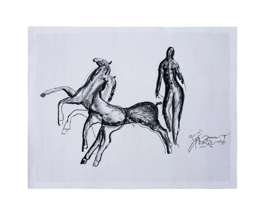 by Kamy interpreta obras de Victor Brecheret em tapeçarias inéditas