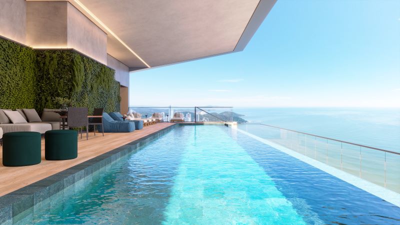 Lazer a quase 200 metros de altura: conheça o rooftop mais alto do Brasil e a tendência global de moradia de luxo