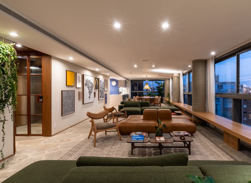 Transformação com estilo: apartamento na Vila Madalena integra sofisticação e conforto
