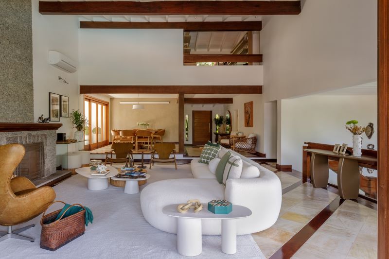 Uma casa de campo no meio da cidade