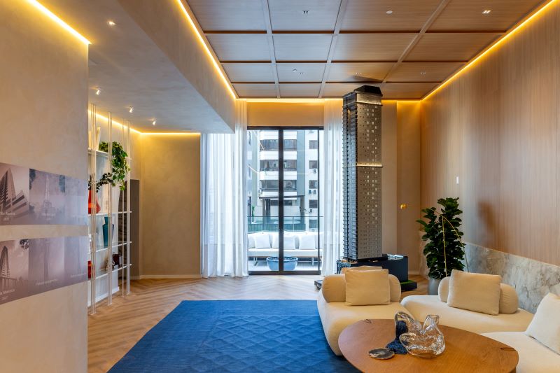 Designers transformam tijolos e revestimento de obra em peças de decoração