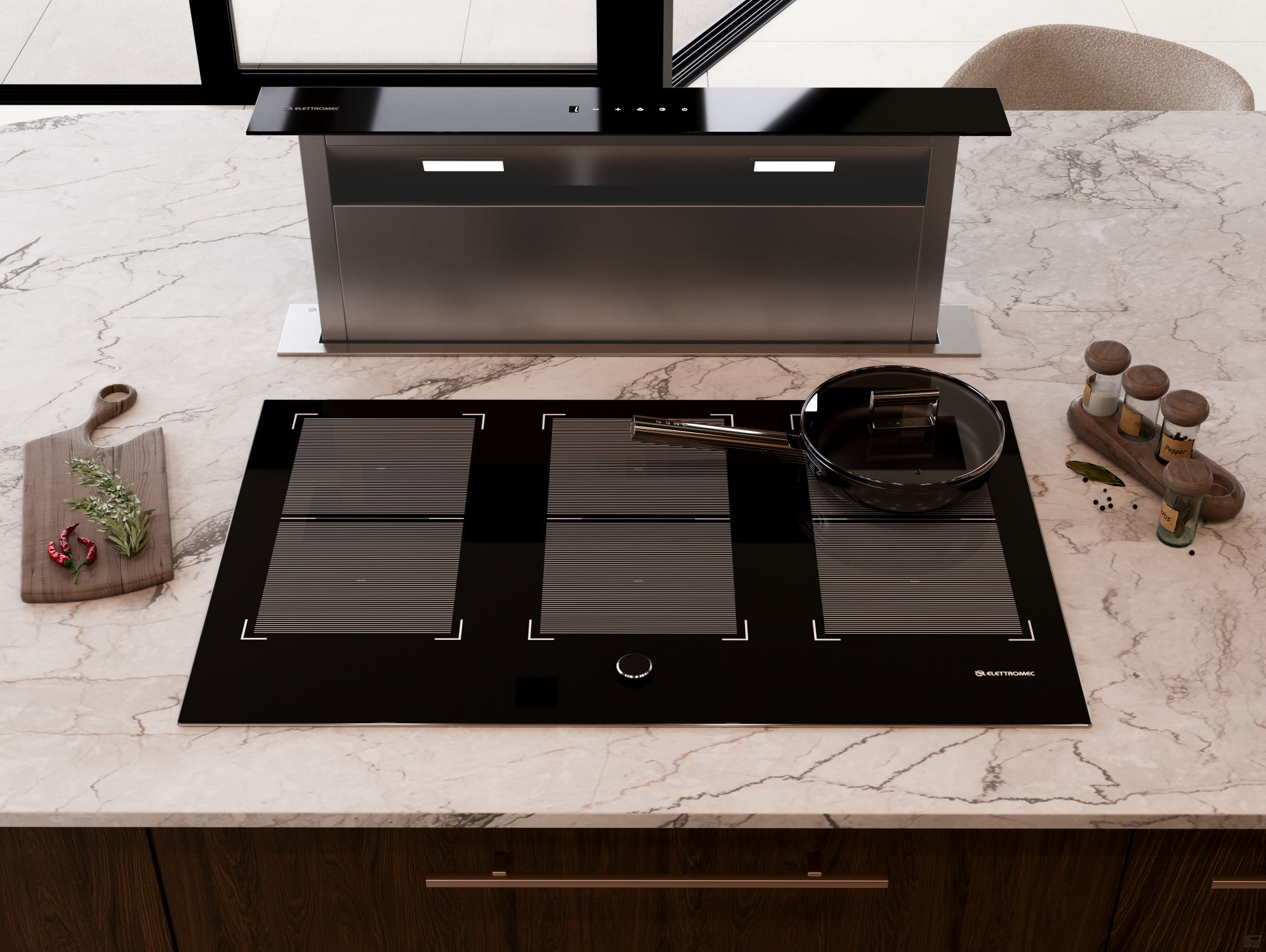 Tecnologia e sofisticação em evidência: Grupo Elettromec anuncia lançamentos de cooktops de indução pelas marcas Elettromec e Invita