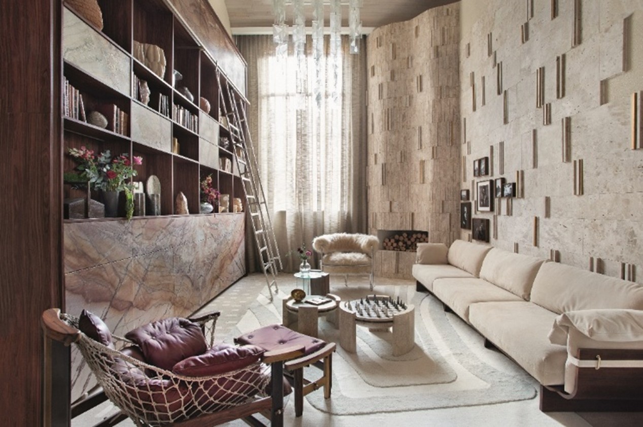 Marcenaria personalizada da Celmar é destaque em ambiente do La Rous Studio na CASACOR São Paulo 2025