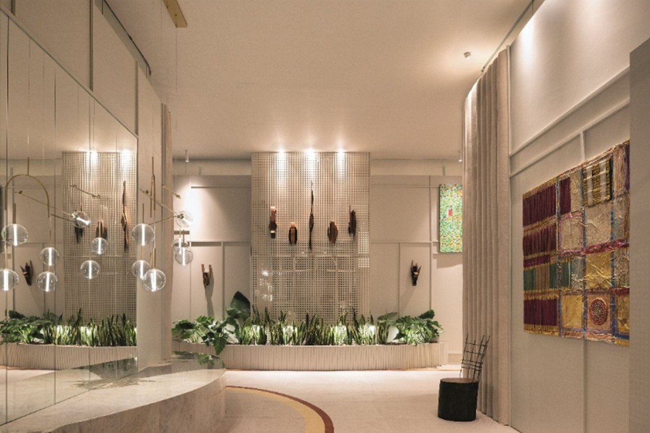 Galeria de Arte da CASACOR São Paulo tem marcenaria personalizada pela Celmar