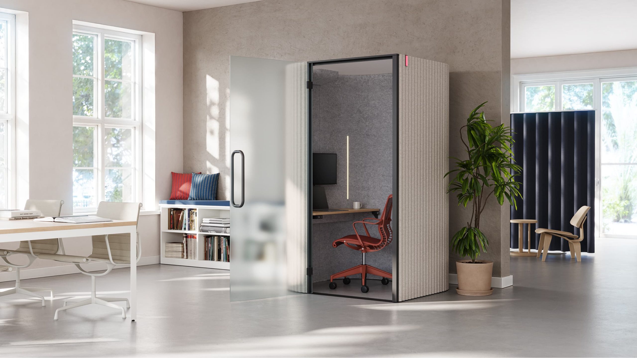 Bay Work Pod, ambiente de trabalho da Herman Miller, recebe o prêmio Red Dot de Design de Produto