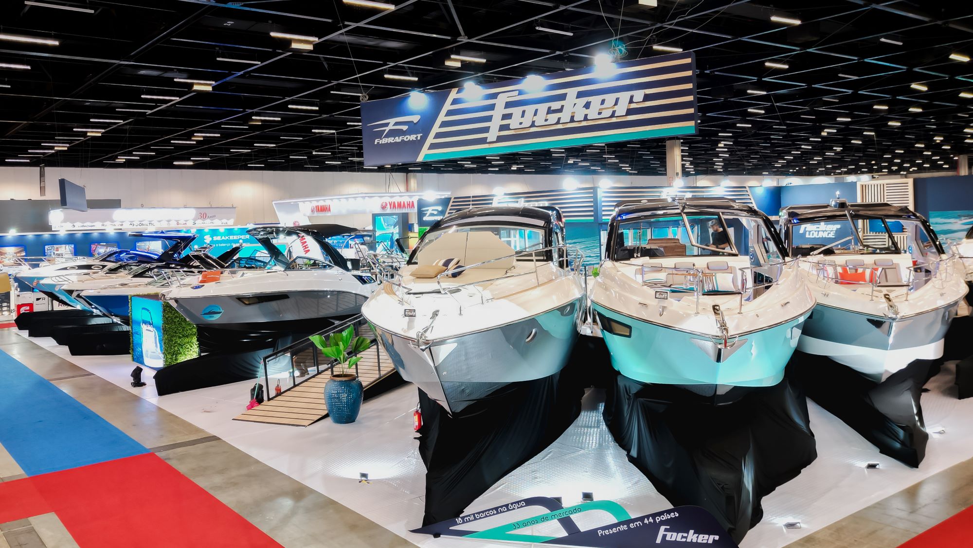 Lanchas Focker ganham nova linha que deve surpreender o mercado náutico no São Paulo Boat Show, de 18 a 23 de setembro