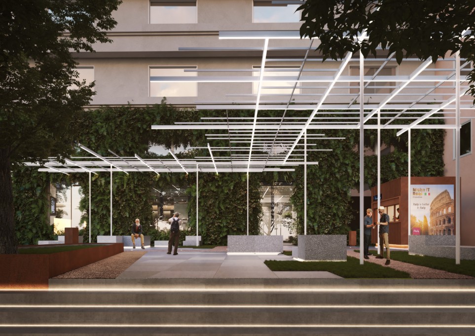 Marco Casamonti / Archea Associati assina projeto que revitaliza a Praça Itália na região central do Rio de Janeiro