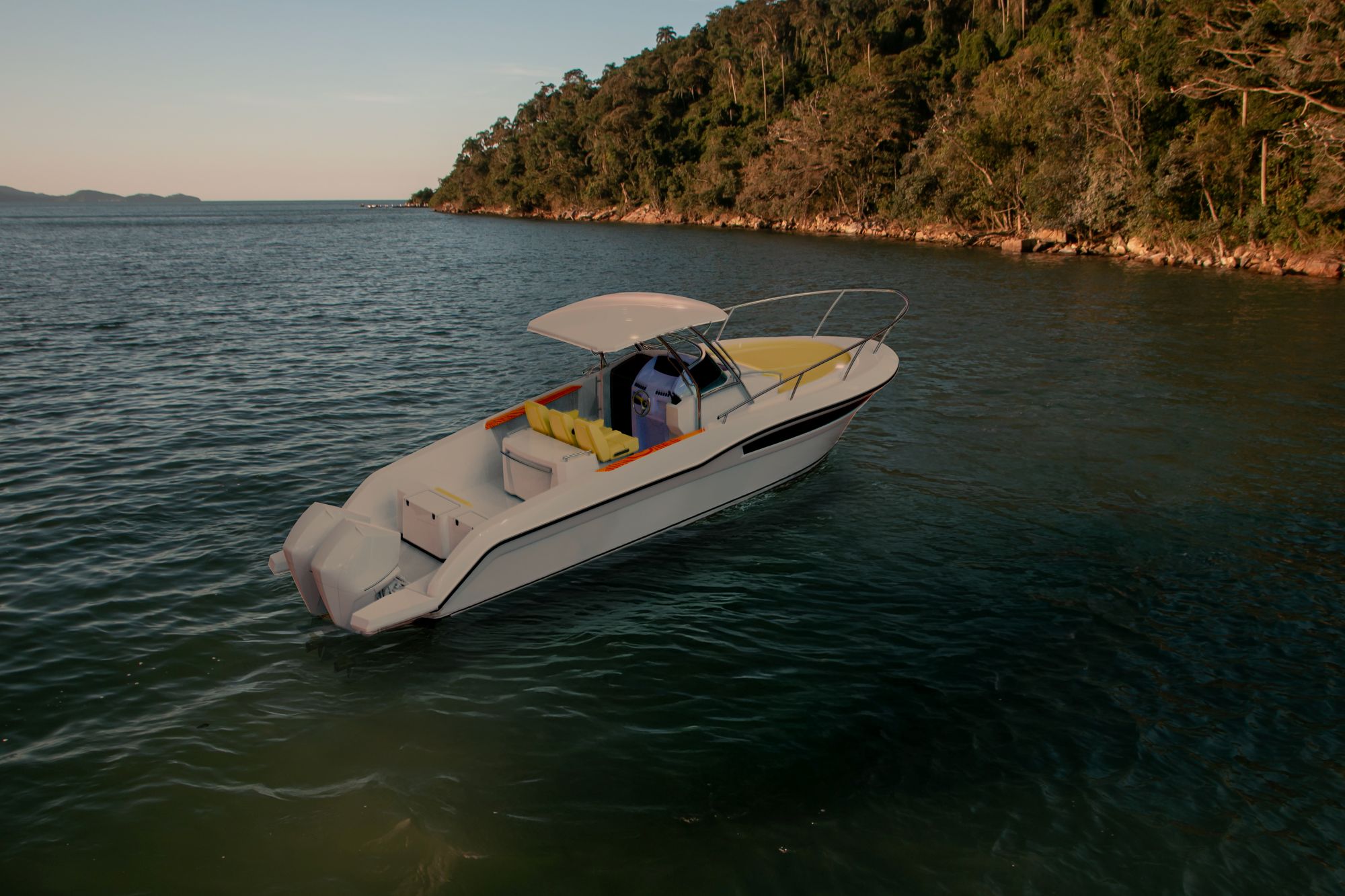 Barco de R$1 milhão é projetado em menos de 24h por empresa brasileira