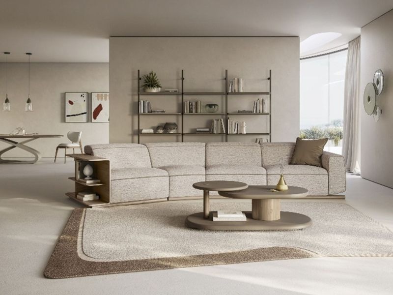 Natuzzi Italia lança o Sofá Pagoda da linha Comfortness