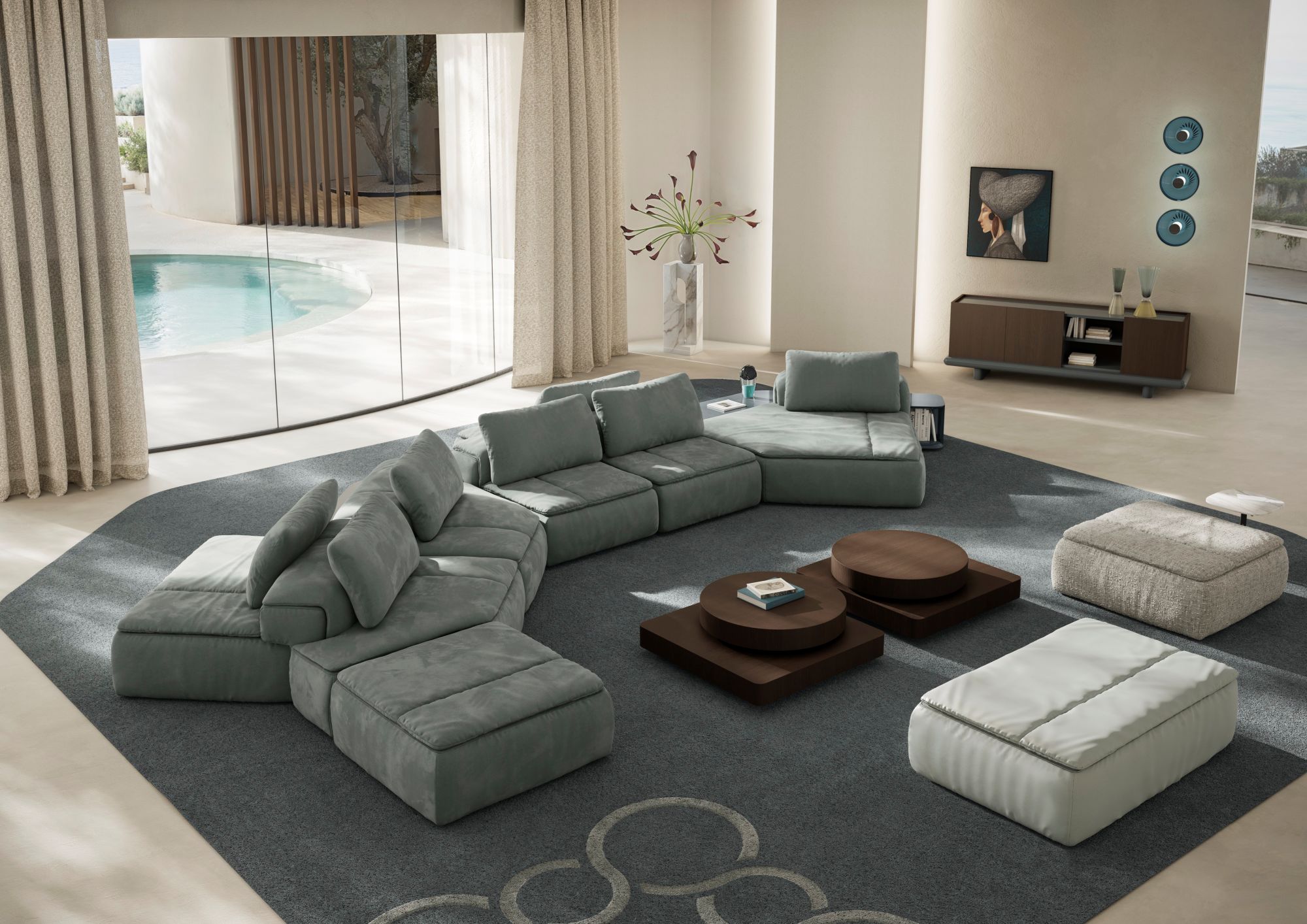 Natuzzi Italia apresenta “Raízes Inesperadas” na Design Miami: tradição, convivialidade mediterrânea e experiência multissensorial
