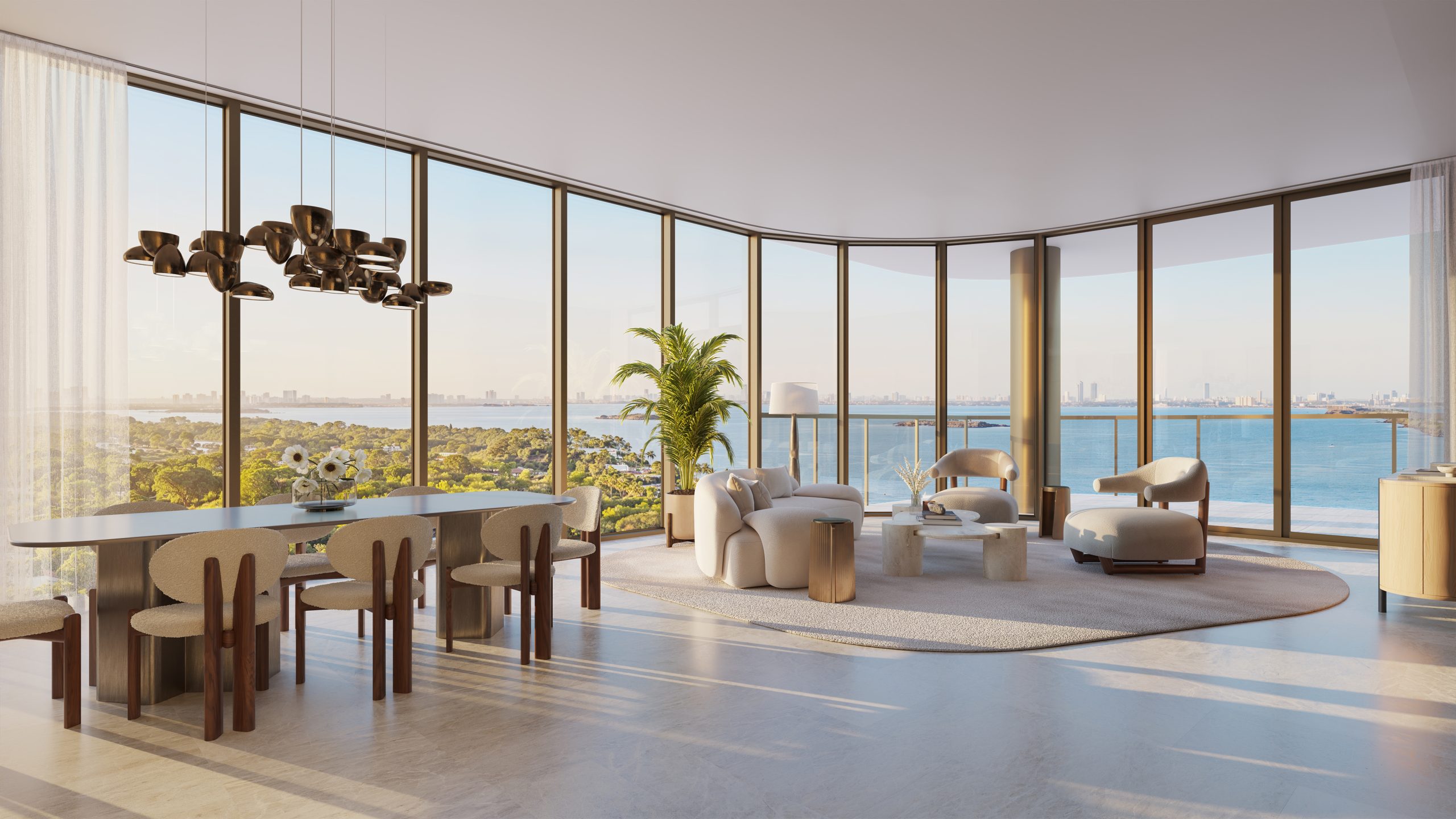 Novas imagens revelam como será o primeiro projeto residencial do Kempinski Group nos EUA