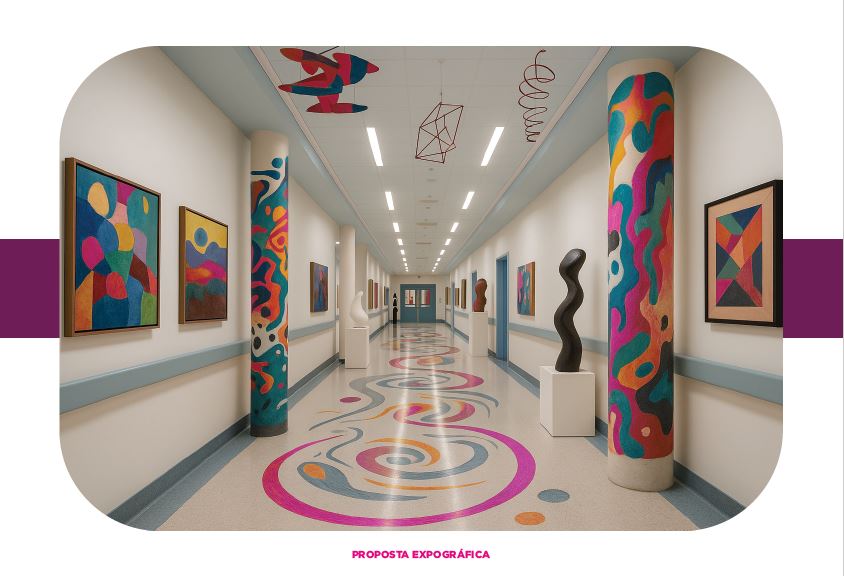 Projeto Alegria busca parceiros via lei de incentivo para transformar parte do Erasto Gaertner em galeria de arte