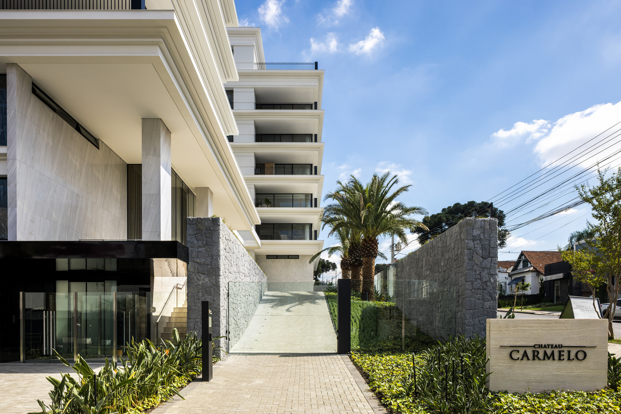 Jayme Bernardo assina o projeto de interiores das áreas comuns do Chateau Carmelo, residencial de luxo da Construtora San Remo