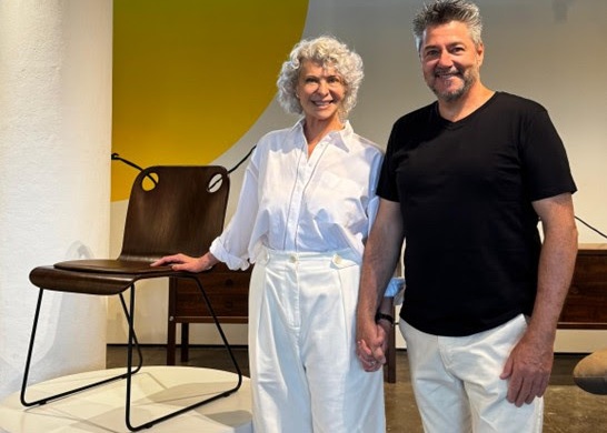 Design brasileiro em diálogo: Sergio Fahrer apresenta nova base para a Cadeira Paiol, de Sérgio Rodrigues