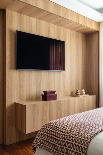 Stal Arquitetura transforma apartamento em refúgio acolhedor e sofisticado